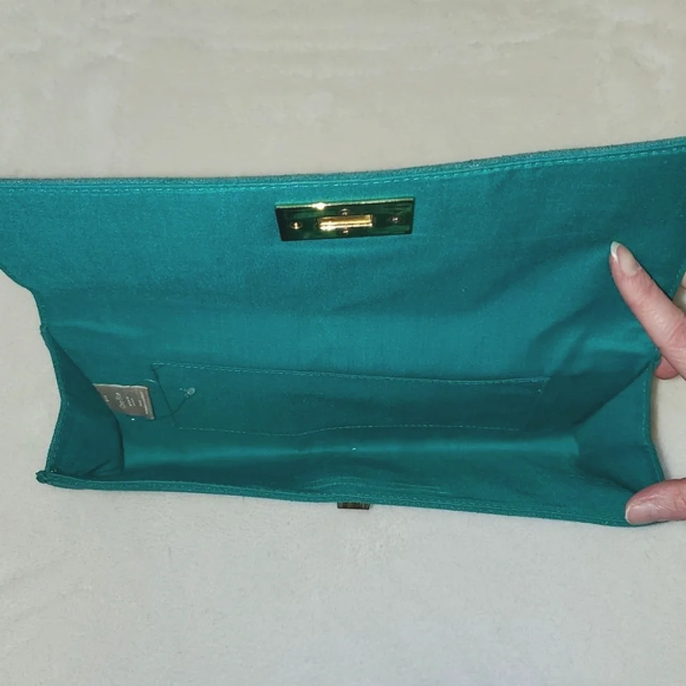 Banana Republic Factory Suede Clutch